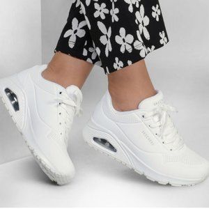 Skechers Street™ Uno - Stand on Air White Sneaker Size 7.5